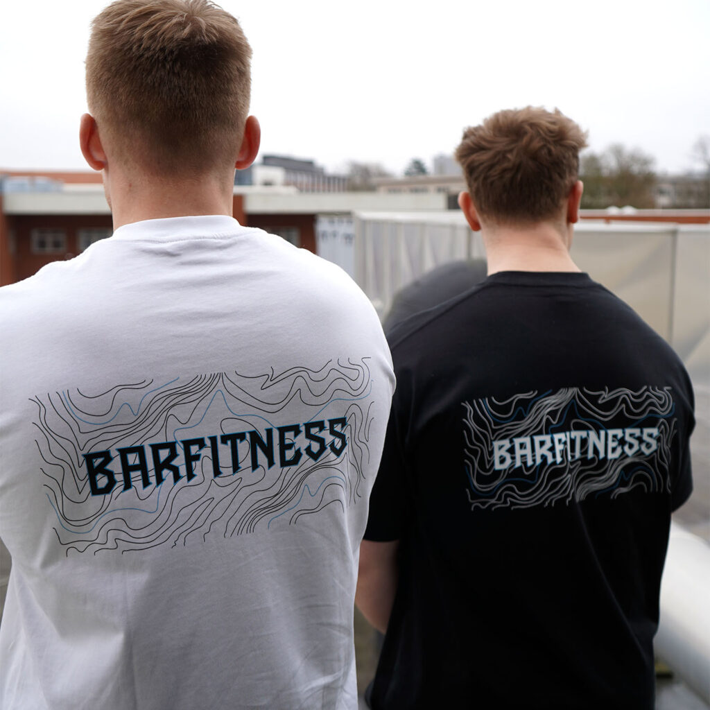 Barfitness T-shirt til træning.