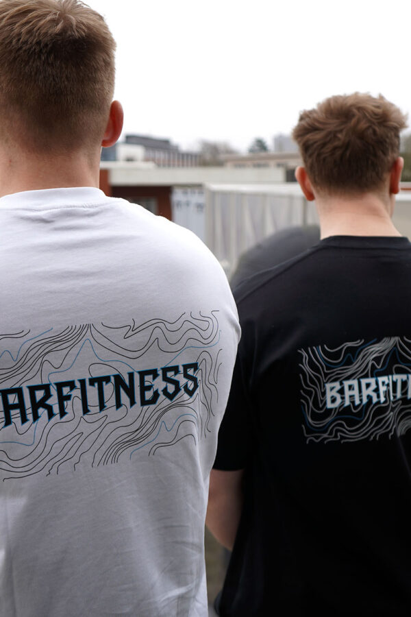 Barfitness T-shirt til træning.